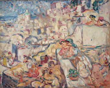 Louis Valtat - Algiers, De Kasbah (circa 1906) van Peter Balan