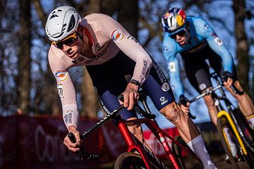 Mathieu van der Poel on his way to the title