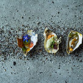 Ein Trio von Austern - Food Photography von Ashkan Mortezapour Photography