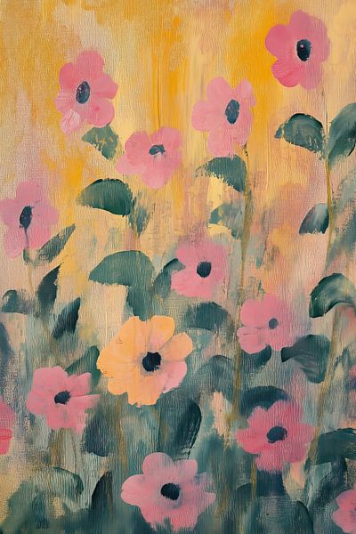 Flowers with a hint of the past by Thea