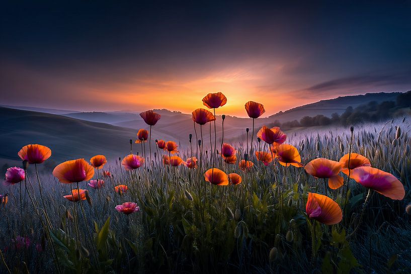 Leuchten im Übergang von fernlichtsicht