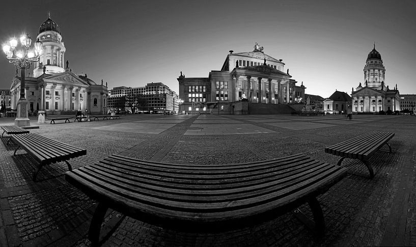 Berlin - Gendarmenmarkt Panorama von Frank Herrmann