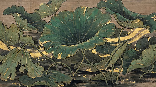 Gilded Canopy Lotus