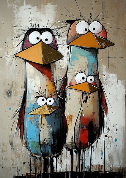 Famille Vogel par Peintures accrocheuses
