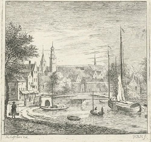 Anthonij van der Haer, Buiten de Tolsteegpoort te Utrecht, ca. 1745 - 1785
