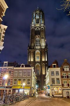 Utrecht at night by Ad Jekel