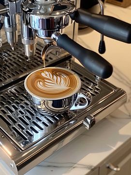 kop koffie of cappuccino bereiden van Egon Zitter