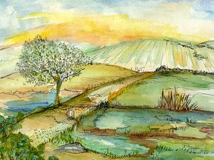 liebliche Landschaft - prachtig landschap