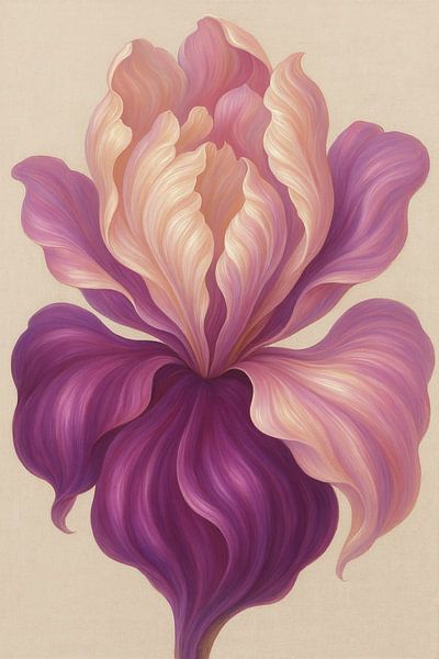 Iris de velours par Kleurenrijk
