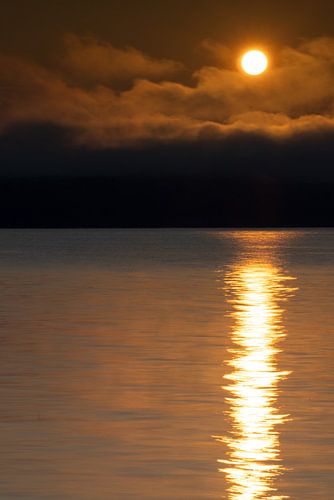 Zonsopgang aan de Ammersee