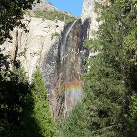 Waterval, Yosemite National Park, USA van Jeffrey de Ruig