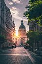 Basilique Saint-Étienne, Budapest. Une église en Hongrie le matin dans la capitale par Fotos by Jan Wehnert Aperçu