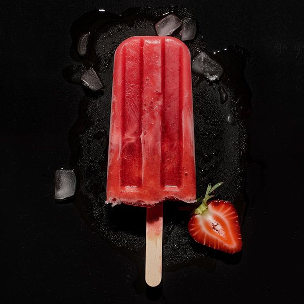 Erdbeer-Wasser-Eiscreme von TheXclusive Art