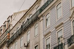 De schattige appartementen in Lissabon stad