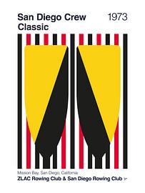 1973 San Diego Crew Classic by Chungkong Art