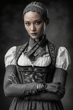 Controlled presence by Klaus Tesching - Art-AI