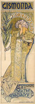 Alfons Maria Mucha,Gismonda records
