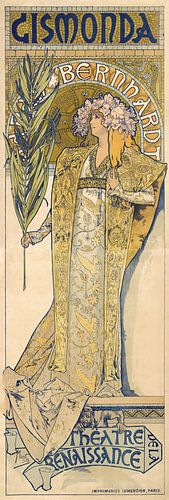 Alfons Maria Mucha,Gismonda records