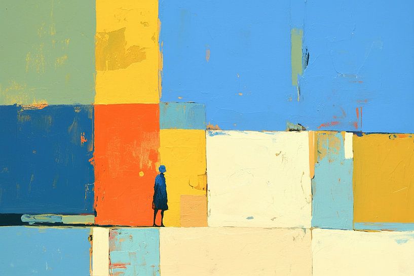 Abstract person by ARTEO Paintings