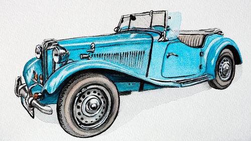 Oldtimer MG PA