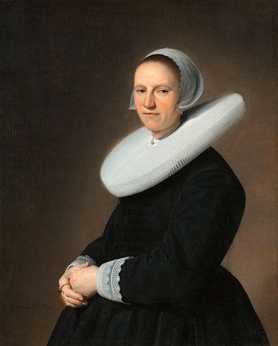 Portret van Adriana Croes, Jan Verspronck