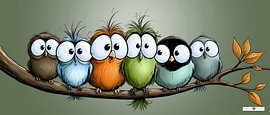 Funny Little Birds