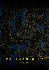 Karte von Vatikanstadt von HUGO