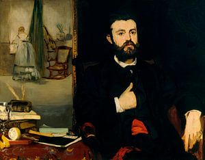 Porträt des Dichters Zacharie Astruc, Édouard Manet