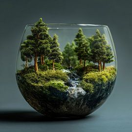 Natur in Glas – Surrealismus von TheXclusive Art