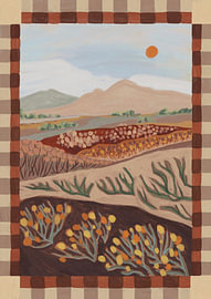 Paysage désertique rustique sur Sophia Holgate
