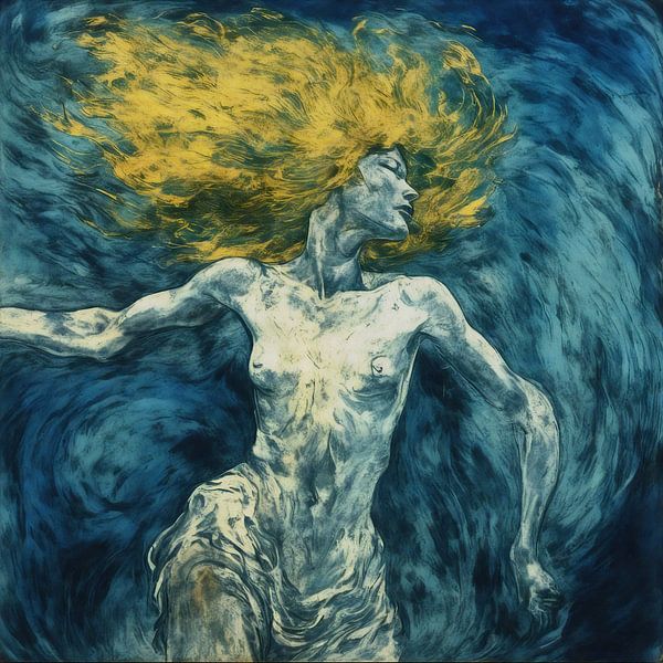 Golden Wind Dance by Jan Keteleer