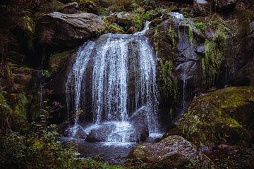 Wasserfall im Wald von Thomas Heitz