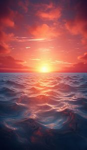 Goldene Stunde am Meer