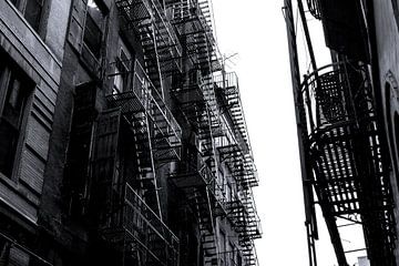 Fire escapes - New York City by Marcel Kerdijk