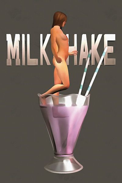 Pop Art – Milkshake van Jan Keteleer