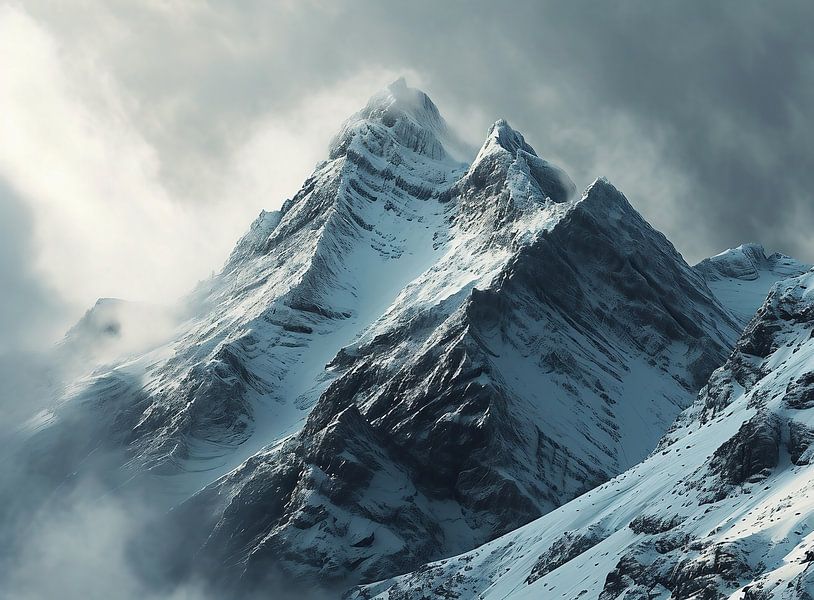 Winterlandschaft von fernlichtsicht