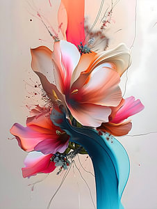 Blumenmalerei