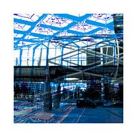 Haags Blauw 1. - digitale art-print