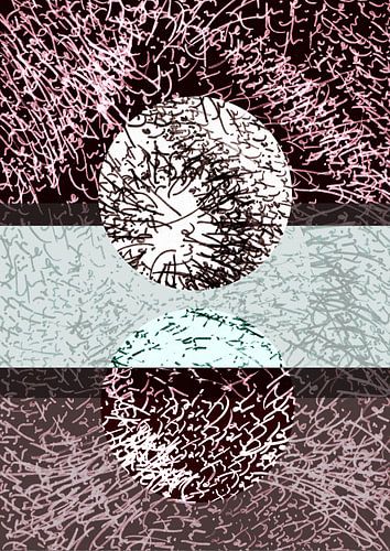 Geschreven structuren met cirkel 1111