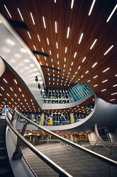Arnhem Central Station and its Curves by Wahid Fayumzadah