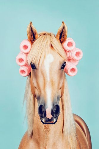 Mooi paard in stylingshock