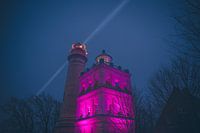 Cape Arkona vuurtorens bij nacht