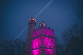 Cape Arkona lighthouses by night by Mirko Boy