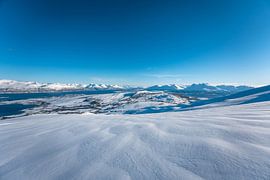 Winter landscape near Tromso by Leo Schindzielorz