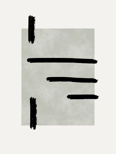 Abstrait moderne en vert sauge