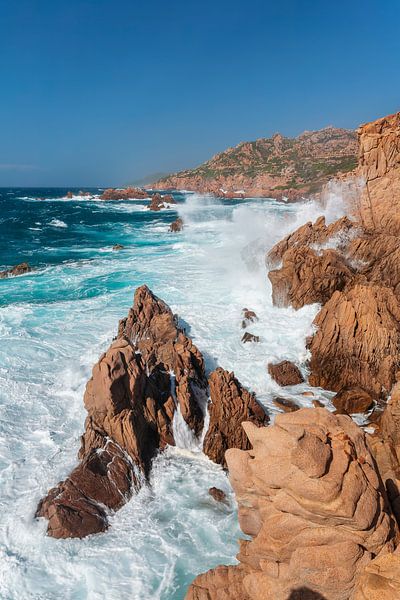 Des vagues tempétueuses sur la Costa Paradiso par Markus Lange