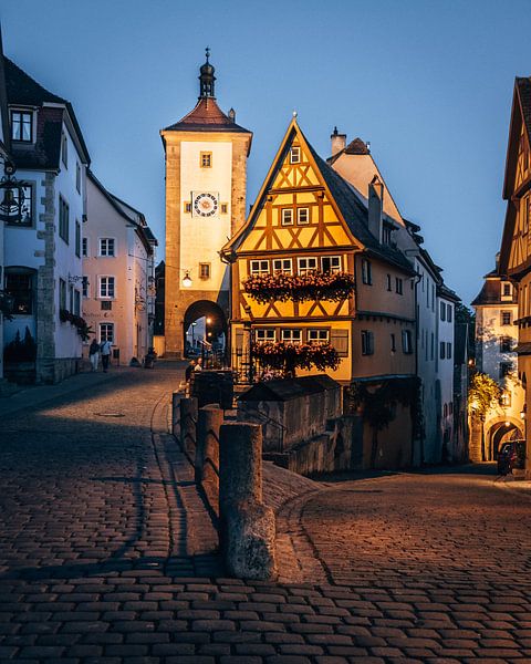 Rothenburg Ob Der Tauber, Duitsland van Marion Stoffels
