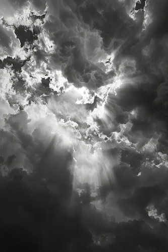 Monochrome clouds