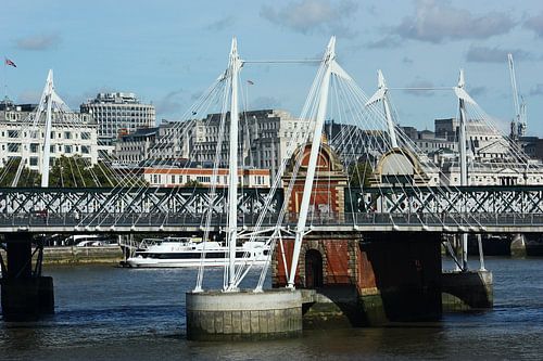 Londen ... Hungerford Brug