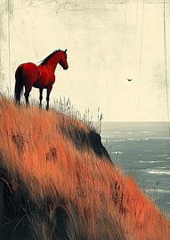 Paard "Windfluisteraar: De vrijheid van paarden" van Niklas Maximilian